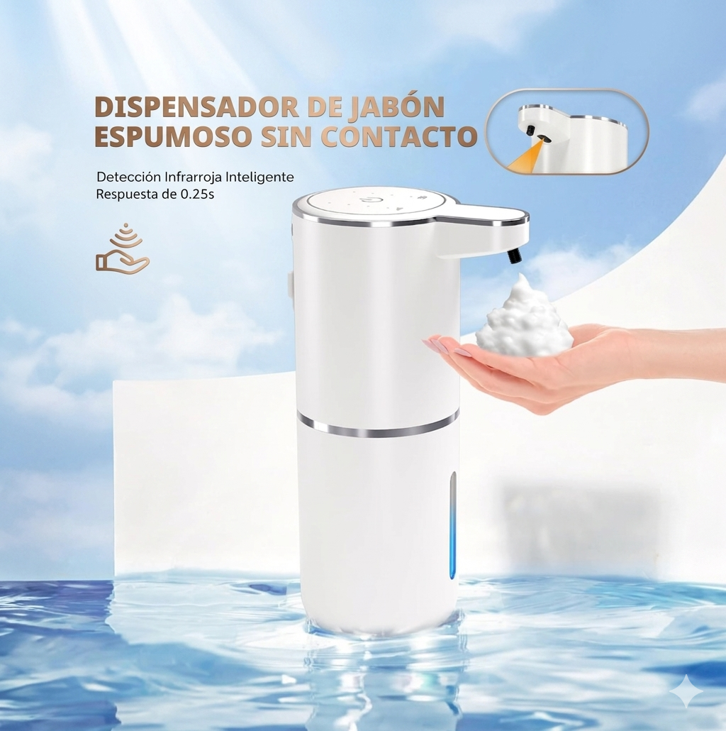 Dispensador de Jabón con sensor